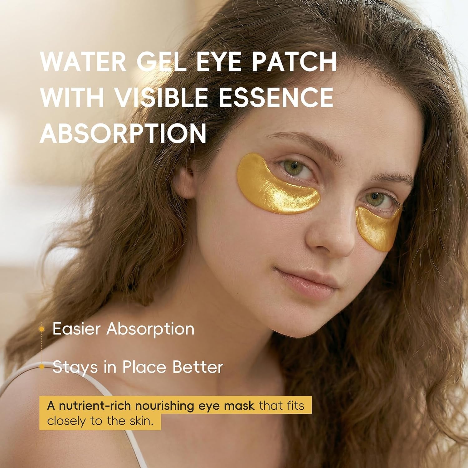 Collagen Eye Patches, Snail Collagen Eye Mask, for Puffy Eyes and Dark Circles, Hydrating & Soothing, Nourishing & Non Irritating Eye Mask, for All Skin Types. (Snail Collagen Eye Mask-5 Pairs)